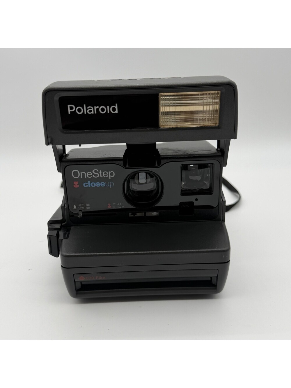 Polaroid OneStep Close‎ Up 600 Instant Film Camera Black Untested Vintage